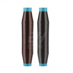 50D 0.08mm Black Nylon Monofilament Yarn For Lattice Mesh Apron